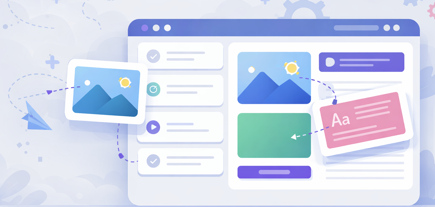 Drag and drop guidelines in Vivid